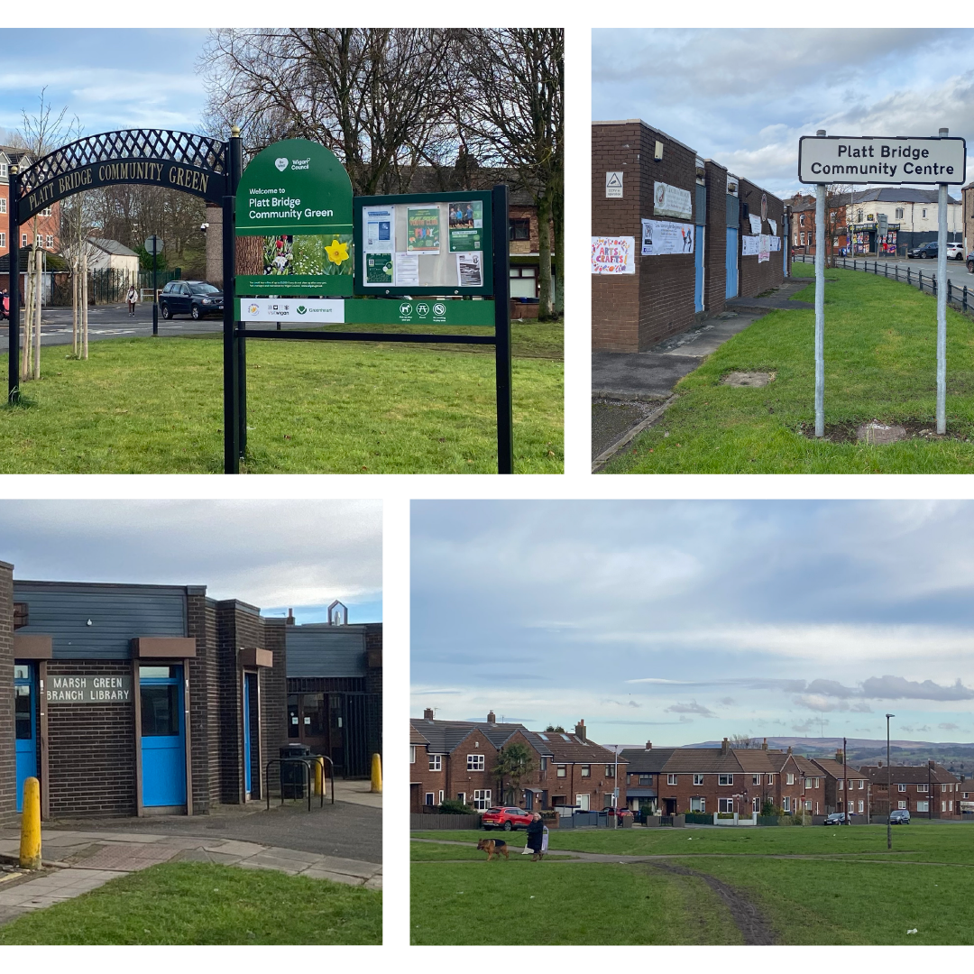 Platt Bridge and Marsh Green